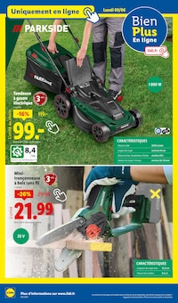 Promotion Outil Multifonction Sans Fil dans le prospectus Lidl, valable du 05/06/2025 au 09/06/2025 Promo Outil Multifonction Sans Fil dans le catalogue Lidl du moment à la page 44