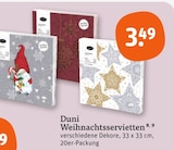 Aktuelle Weihnachtsdeko Angebote bei tegut in Fürth Aktuelles Weihnachtsservietten Angebot bei tegut in Fürth ab 3,49 €