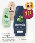 Shampoo oder Spülung Angebote von Schauma bei tegut Landshut für 1,49 €