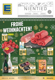 EDEKA Prospekt für Münster: "Aktuelle Angebote", 16 Seiten, 21.12.2024 - 24.12.2024