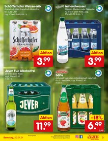 Jever im Netto Marken-Discount Prospekt "Aktuelle Angebote" mit 49 Seiten (Freiburg (Breisgau))