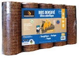 Bûches de bois densifié ultra calorifique 7,5KG Woodstock 5 pièces - Woodstock dans le catalogue Castorama