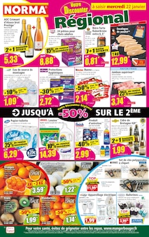 Prospectus Norma à Schiltigheim, "Votre Discounter Régional", 14 pages de promos valables du 22/01/2025 au 28/01/2025