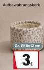 Aufbewahrungskorb im Angebot bei Woolworth in Erkelenz Aufbewahrungskorb Angebote bei Woolworth Erkelenz für 3,00 €