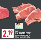 Kalbskoteletts Angebote von KDK bei Marktkauf Dülmen für 2,19 €