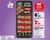 Brochette extra tendre de boeuf - SOCOPA en promo chez Hyper U Rambouillet à 3,20 €