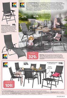 Sitzmöbel im Möbel Wallach Prospekt "STARTKLAR FÜR DEN GARTEN" mit 12 Seiten (Hildesheim)
