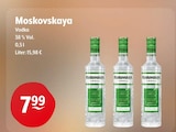 Vodka Angebote von Moskovskaya bei Getränke Hoffmann Bad Salzuflen für 7,99 €