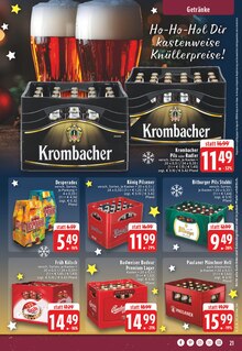 Krombacher im aktuellen EDEKA Prospekt (Euskirchen) Krombacher im EDEKA Prospekt "Aktuelle Angebote" mit 30 Seiten (Euskirchen)