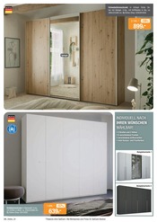 Kleiderschrank im Opti-Wohnwelt Prospekt in Schorndorf Aktueller Opti-Wohnwelt Prospekt mit Kleiderschrank, "Dein trendiges Möbelhaus", Seite 24