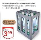 Aktuelles Mineralwasser Angebot bei GLOBUS in Leipzig ab 3,99 €