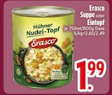 Suppe von Erasco im aktuellen EDEKA Prospekt für 1,99 €