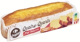 Supermarchés Match Pont-à-Mousson - Promo Quatre-quarts pur beurre Promo Quatre-quarts pur beurre à 5,50 € dans le catalogue Supermarchés Match à Pont-à-Mousson
