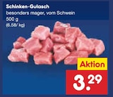 Schinken-Gulasch für 3,29 € bei Netto Marken-Discount im Angebot Schinken-Gulasch im aktuellen Netto Marken-Discount Prospekt