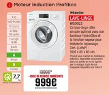 Lave-linge - Miele - Extra à Neuville-en-Ferrain Lave-linge - Miele en promo chez Extra Neuville-en-Ferrain à 999,00 €