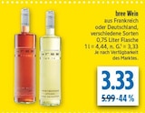 Wein im diska Prospekt Wein von bree im aktuellen diska Prospekt für 3,33 €
