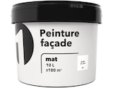 Peinture façade mate 10 L blanche en promo chez Brico Dépôt Brive-la-Gaillarde à 1,59 €