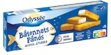 Bâtonnets Panés de Colin d'Alaska MSC Surgelés - ODYSSÉE en promo chez Intermarché Super Valence à 1,60 €
