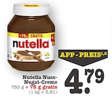 Nuss-Nougat-Creme Angebote von Nutella bei E center Mainz für 4,79 €