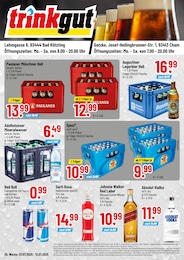 Trinkgut Prospekt für Cham mit 4 Seiten Trinkgut Prospekt für Cham: "Aktuelle Angebote", 4 Seiten, 07.07.2025 - 12.07.2025