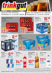 Aktueller Trinkgut Getränkemarkt Prospekt in Cham und Umgebung, "Aktuelle Angebote" mit 4 Seiten, 07.07.2025 - 12.07.2025
