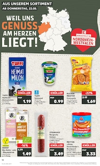 Sahne im aktuellen Kaufland Prospekt (Krefeld) Sahne im Kaufland Prospekt "Aktuelle Angebote" mit 54 Seiten (Krefeld)