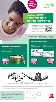 Aktueller mea - meine apotheke Prospekt "Unsere Februar-Angebote" für Duisburg Aktueller mea - meine apotheke Prospekt für Duisburg mit Seiten