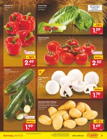 Tomaten im Netto Marken-Discount Prospekt "Aktuelle Angebote" mit 61 Seiten (Salzgitter)