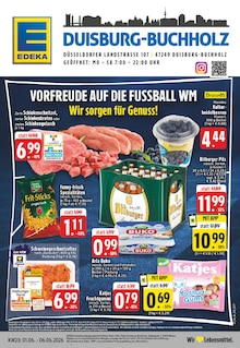 EDEKA Prospekt der Woche "Aktuelle Angebote" Seite 1, 01.06.2026 bis 06.06.2026 für Duisburg Aktueller EDEKA Prospekt "Aktuelle Angebote" Seite 1 von 26 Seiten für Duisburg