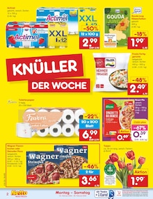 Pizza im Netto Marken-Discount Prospekt "Aktuelle Angebote" mit 59 Seiten (Essen)