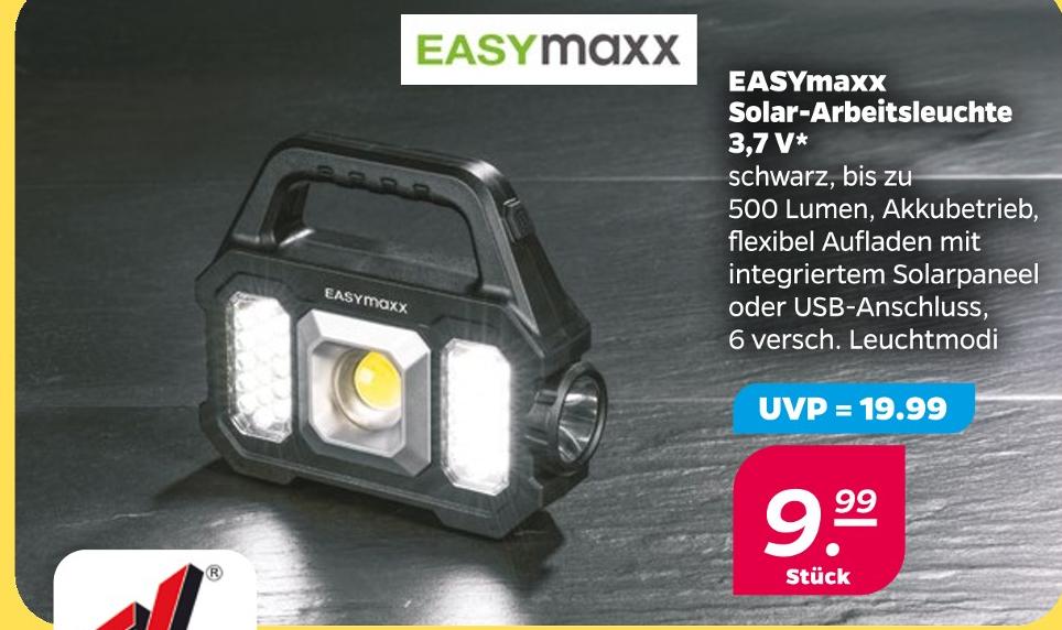 Solar-Arbeitsleuchte 3,7 V