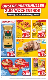 Lebensmittel im Kaufland Prospekt "Aktuelle Angebote" mit 62 Seiten (Mannheim)