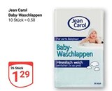 Baby-Waschlappen Angebote von Jean Carol bei GLOBUS Brühl für 1,29 €