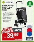 Einkaufs-Trolley 3in1 Angebote von Juskys bei Marktkauf Schwabach für 39,99 €