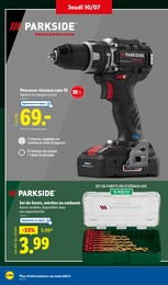 Prix et réduction Perceuse-Visseuse Sans Fil dans le prospectus Lidl en cours Offre Perceuse-Visseuse Sans Fil dans le catalogue Lidl du moment à la page 26