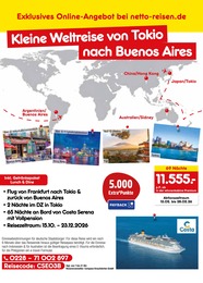 Netto Marken-Discount Discounter Reisen im Prospekt 