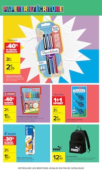 Promotion Colle dans le prospectus Carrefour, valable du 23/06/2026 au 06/07/2026 Promo Colle dans le catalogue Carrefour du moment à la page 60