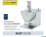 Currywurstschneider GWS1000  im aktuellen Metro Prospekt für 118,99 €