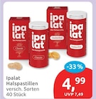 Halspastillen von Ipalat für 4,99 € bei budni im Angebot Halspastillen von Ipalat im aktuellen budni Prospekt
