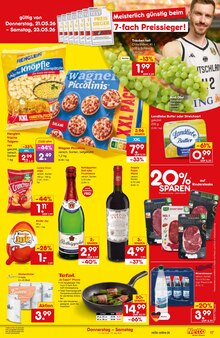 Rindfleisch im aktuellen Netto Marken-Discount Prospekt (Augsburg) Rindfleisch im Netto Marken-Discount Prospekt "Aktuelle Angebote" mit 51 Seiten (Augsburg)
