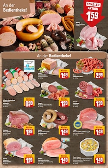 Wurst im REWE Prospekt "Dein Markt" mit 30 Seiten (Hildesheim)