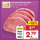 Aktuelle Schweinefleisch Angebote bei Netto Marken-Discount in Braunschweig Aktuelles Schweine-Minutensteak Angebot bei Netto Marken-Discount in Braunschweig ab 2,79 €