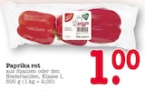Paprika rot Angebote von Edeka bei E center Offenbach für 1,00 €