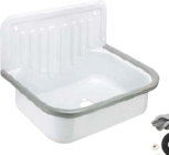 Stahl-Ausgussbecken im aktuellen Globus-Baumarkt Prospekt