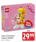 Liebesbote Tweety 40824 im Angebot bei E center in Ulm Liebesbote Tweety 40824 Angebote von Lego bei E center Ulm für 29,99 €