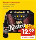 Schwarzbier Angebote von Köstritzer bei Netto Marken-Discount Chemnitz für 12,99 €