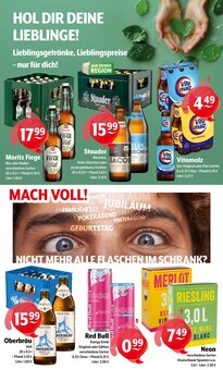 Red Bull im Getränke Hoffmann Prospekt "Aktuelle Angebote" mit 9 Seiten (Dinslaken)
