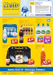 Bier im Netto Marken-Discount Prospekt in Schweinfurt Aktueller Netto Marken-Discount Prospekt mit Bier, "DER ORT, AN DEM DU IMMER AUSGEZEICHNETE PREISE FINDEST.", Seite 1