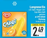 Eis Capri Angebote von Langnese bei E center Rosenheim für 2,49 €