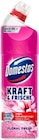 WC-Gel Kraft & Frische Ocean Fresh im Angebot bei Kaufland in Essen WC-Gel Kraft & Frische Ocean Fresh Angebote von Domestos bei Kaufland Essen für 1,59 €